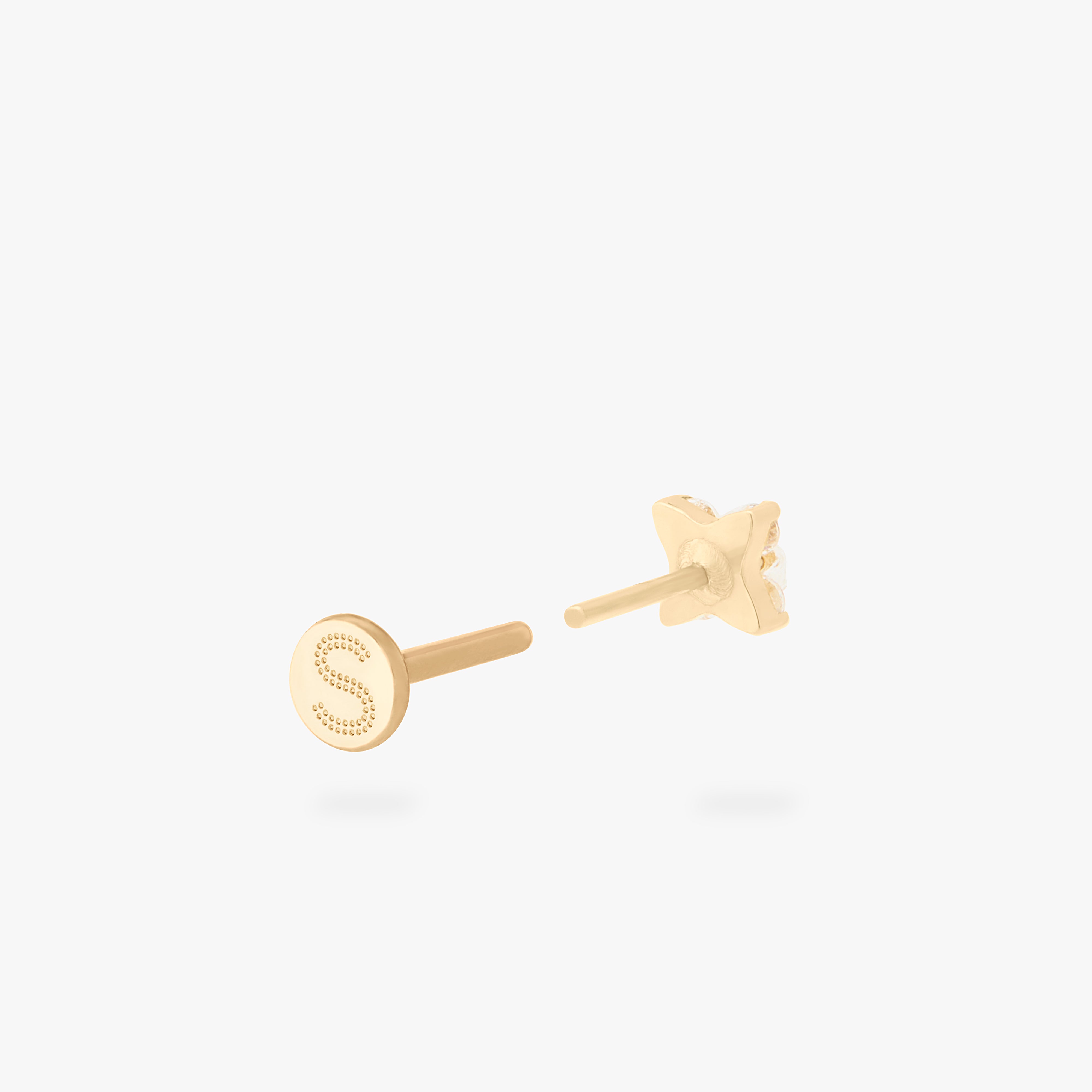 Pave X Flatback Stud - Image 4