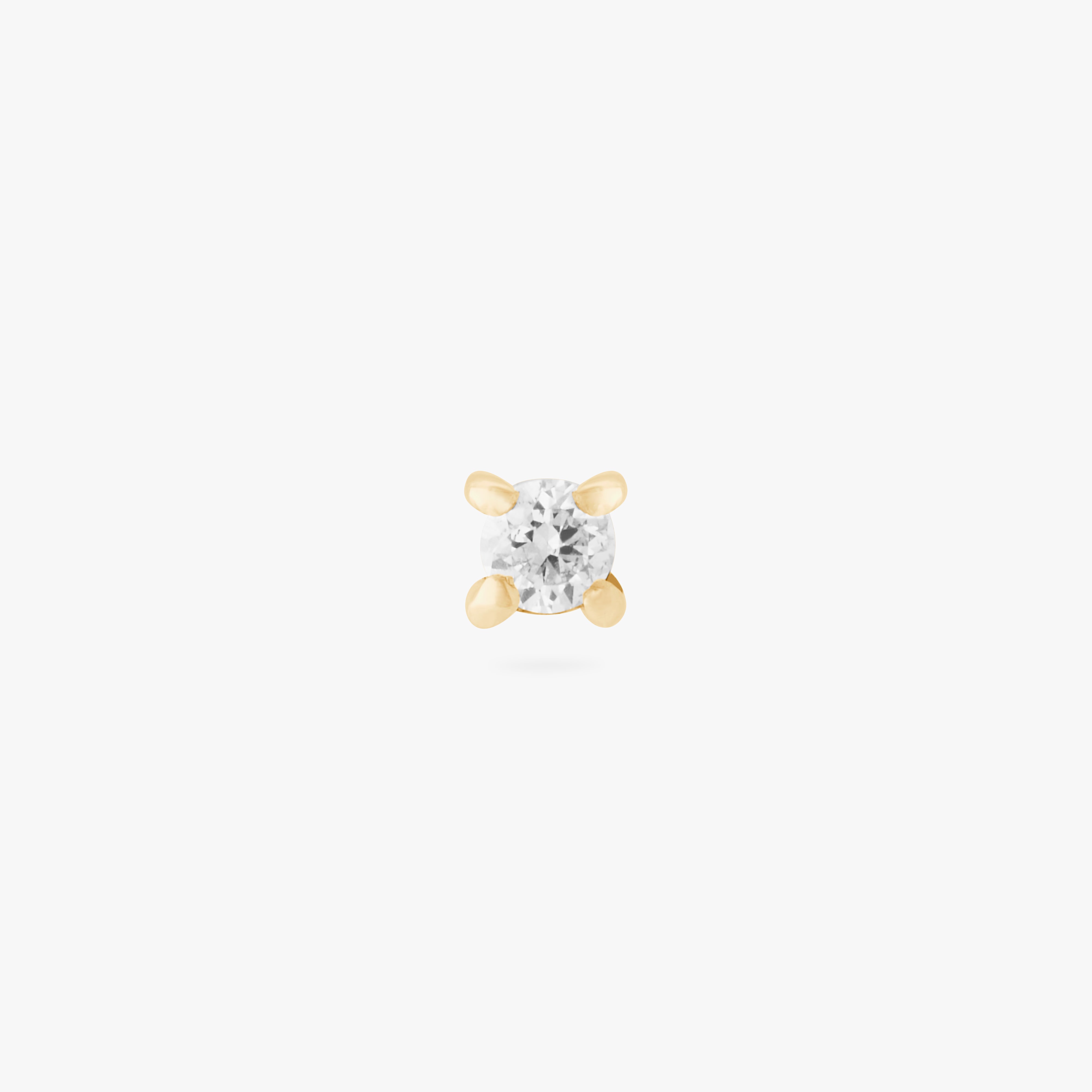 14K Mini Diamond
